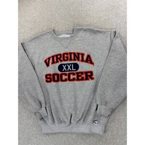 Virginia Cavaliers Authentic Team Issue‎ SOCCER Crew Sweatshirt (Men's XL) Gray